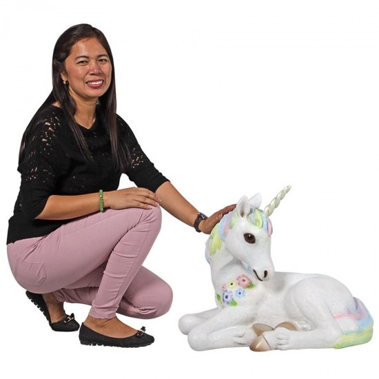 Design Toscano Resting Unicorn