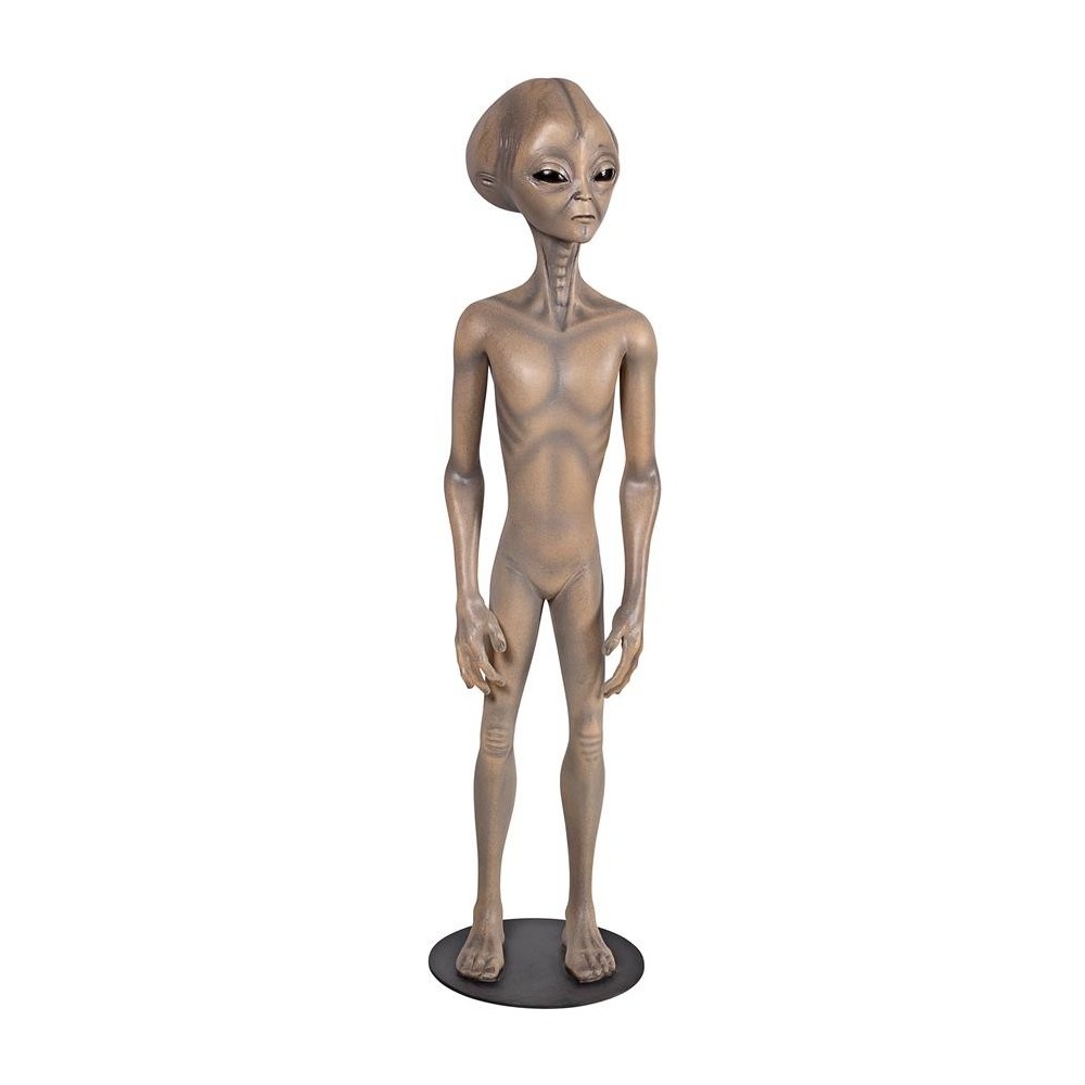 Design Toscano Area 51 Grey Alien Statue