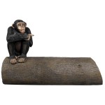 Design Toscano Monkey See Monkey Do Chimpanzee Bench