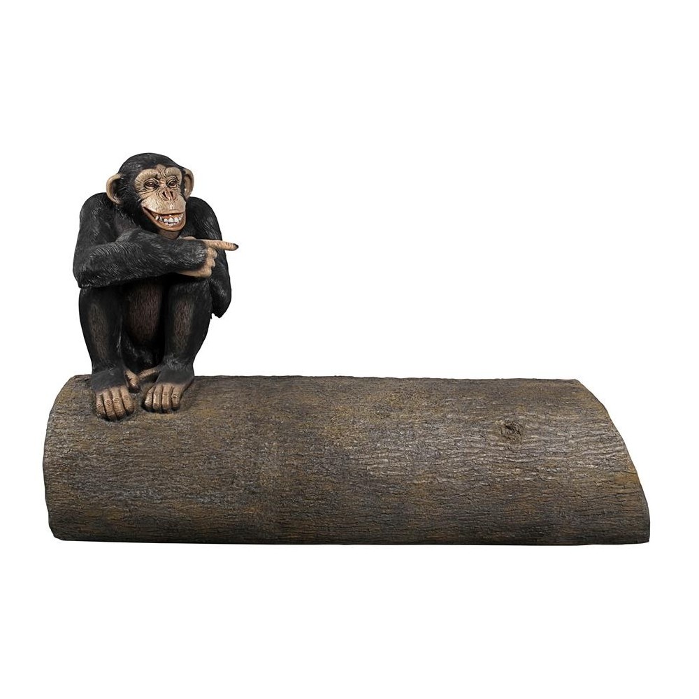 Design Toscano Monkey See Monkey Do Chimpanzee Bench