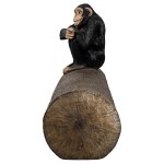 Design Toscano Monkey See Monkey Do Chimpanzee Bench