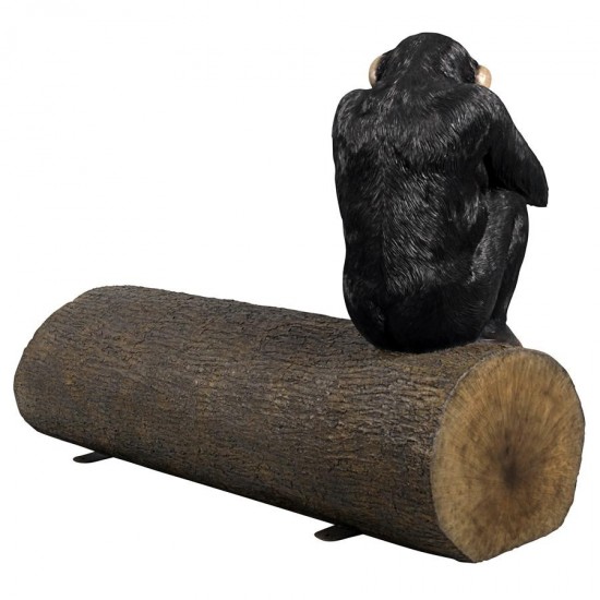 Design Toscano Monkey See Monkey Do Chimpanzee Bench