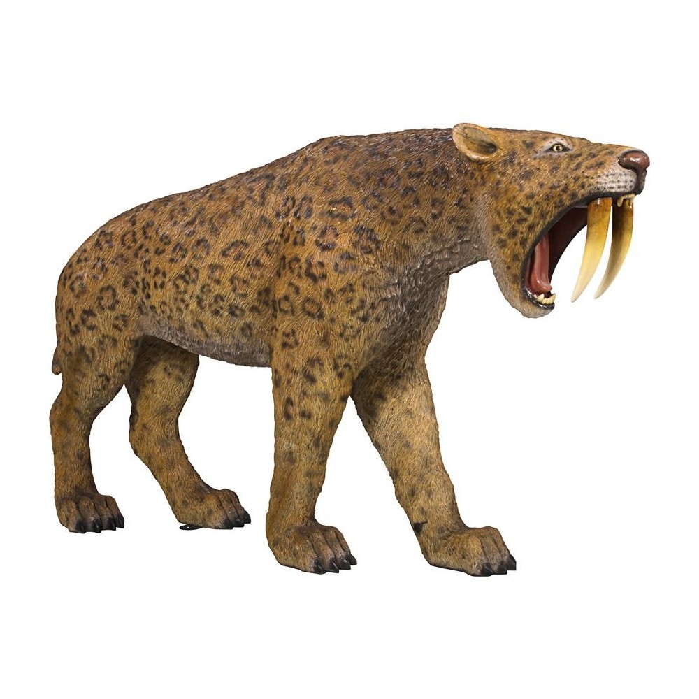 Design Toscano Sabre Toothed Tiger Statue