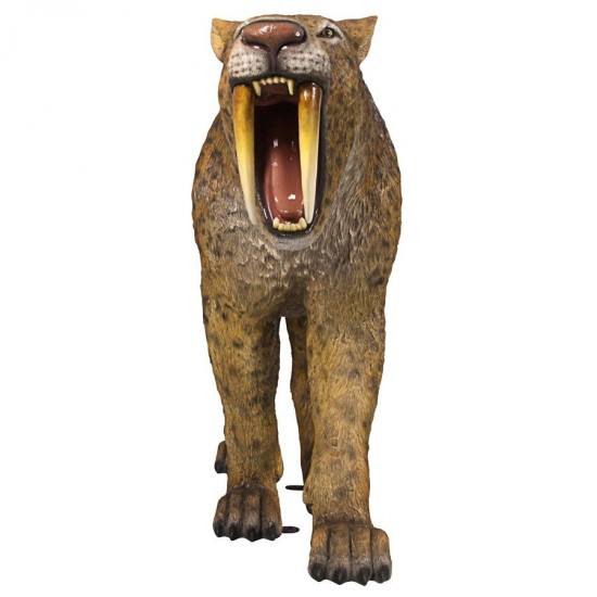 Design Toscano Sabre Toothed Tiger Statue