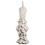 Design Toscano Giant Staverden Peacock On Urn