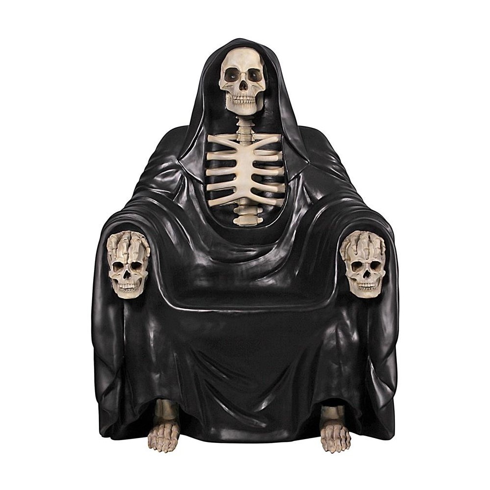 Design Toscano Seat Of Death Grim Reaper Throne Chair