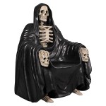 Design Toscano Seat Of Death Grim Reaper Throne Chair