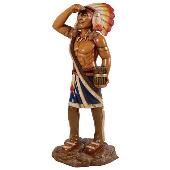 Design Toscano Tobacco Store Indian Statue Large