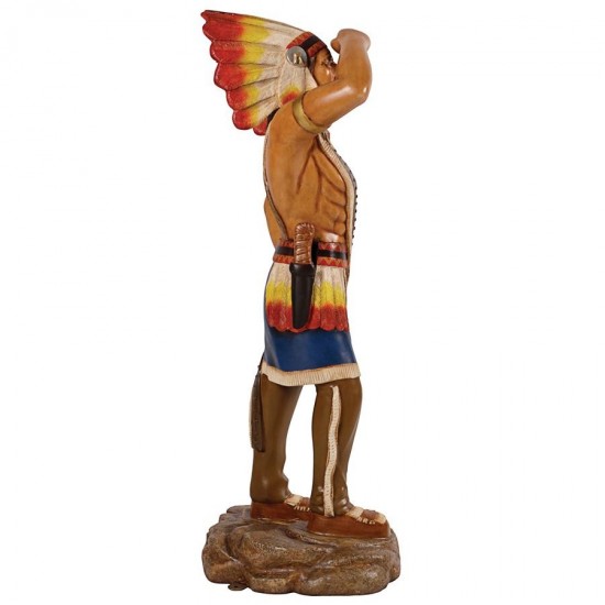 Design Toscano Tobacco Store Indian Statue Large