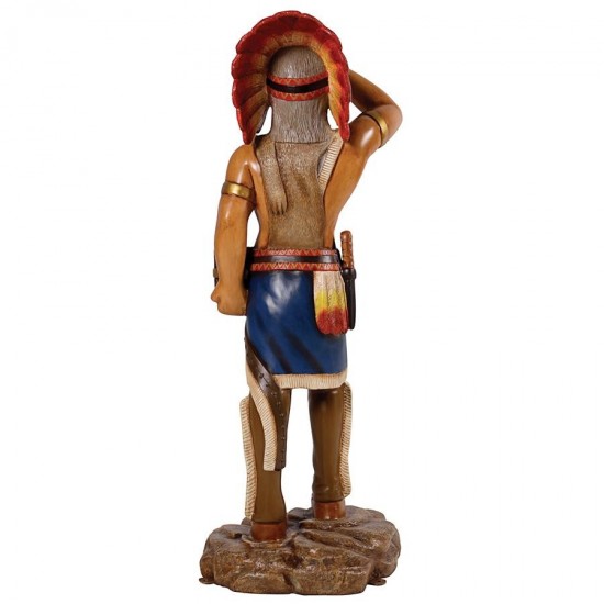 Design Toscano Tobacco Store Indian Statue Large