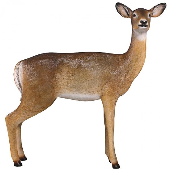 Design Toscano Doe White Tail Deer Statue