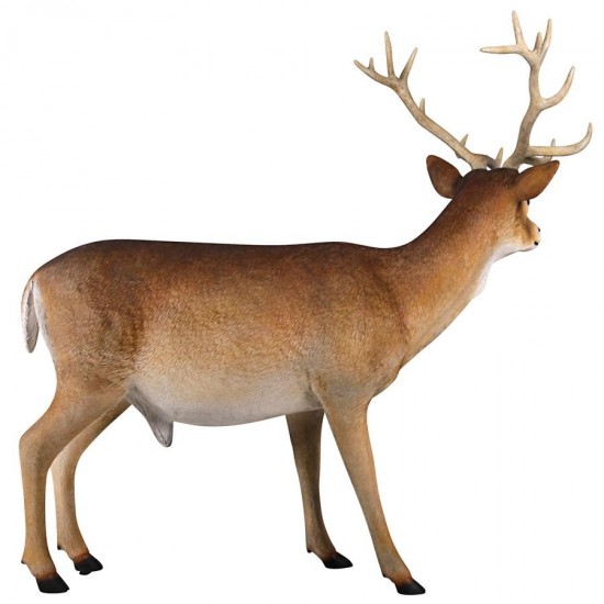 Design Toscano Buck White Tailed Deer Statue