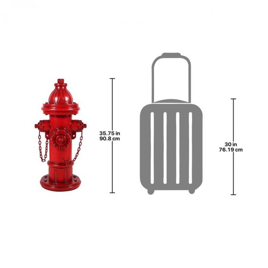 Design Toscano Grande Dogs 2Nd Best Friend Fire Hydrant