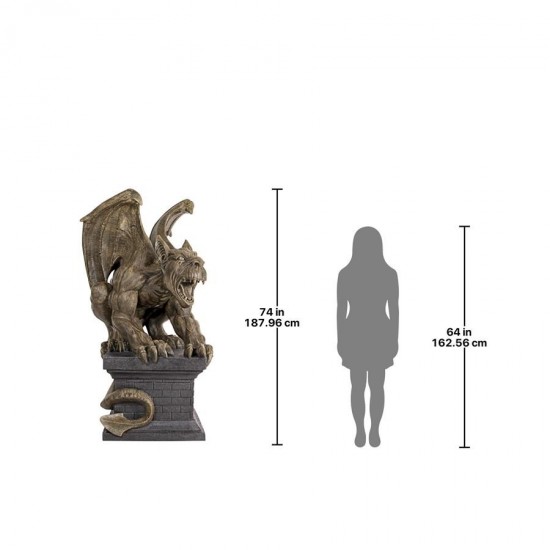 Design Toscano Manchester'S Cathedral Gothic Chimera
