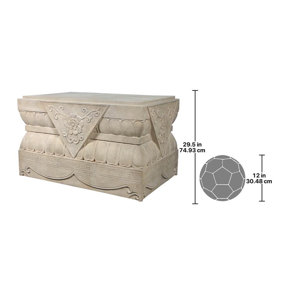 Design Toscano Foo Dog-Plinth