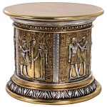 Design Toscano Pharaoh Ramses Temple Statuary Riser Plinth