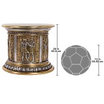 Design Toscano Pharaoh Ramses Temple Statuary Riser Plinth