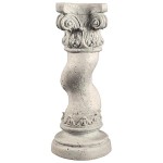 Design Toscano Capitoline Barley Twisted Column: Medium