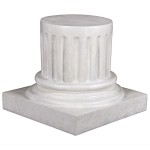 Design Toscano Roman Column Plinth: Medium