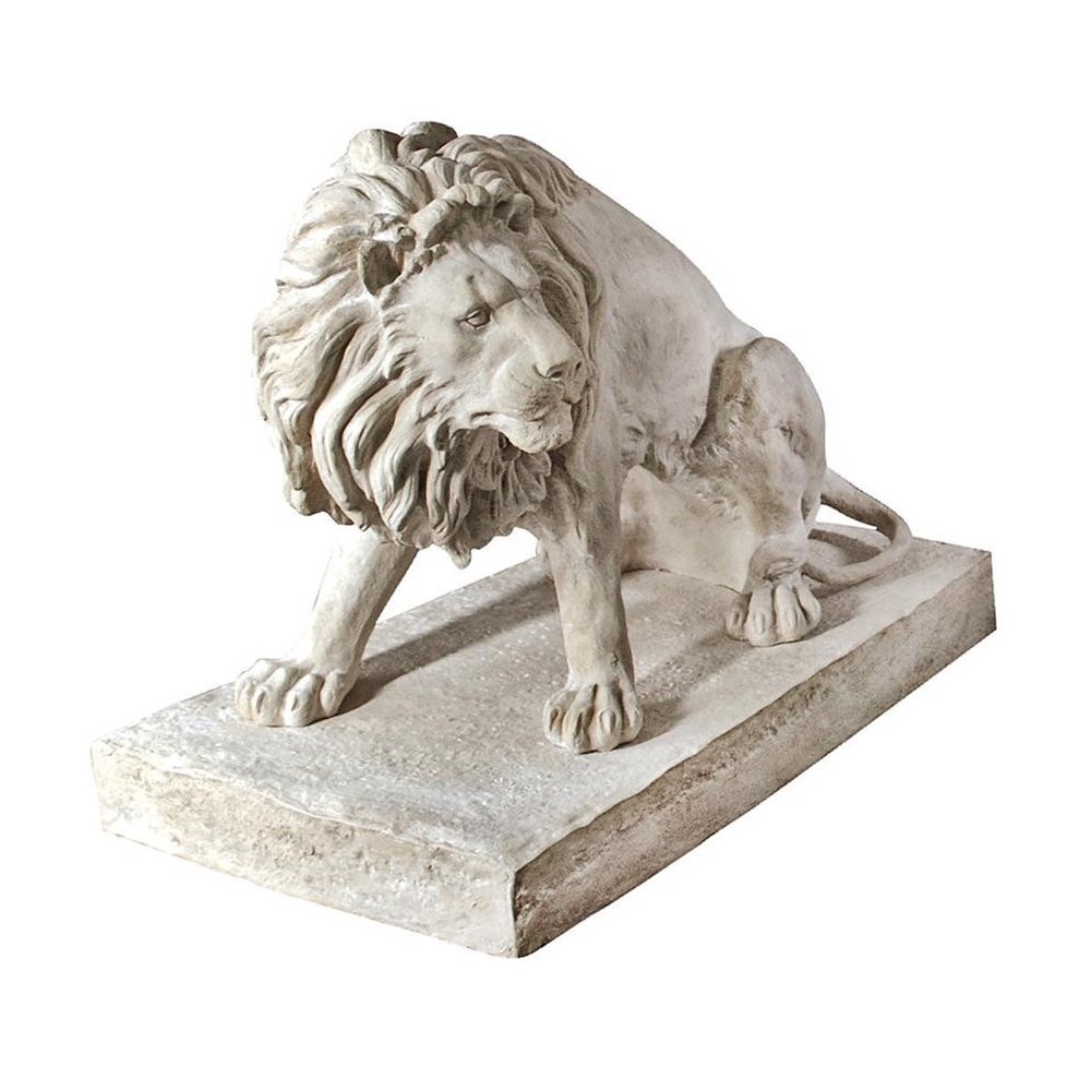 Design Toscano Kingsbury Garden Lion Looking Left