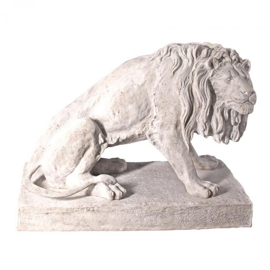 Design Toscano Kingsbury Garden Lion Looking Left