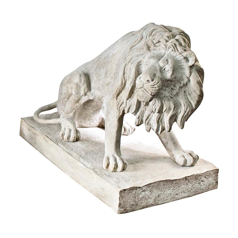 Design Toscano Kingsbury Garden Lion Looking Right