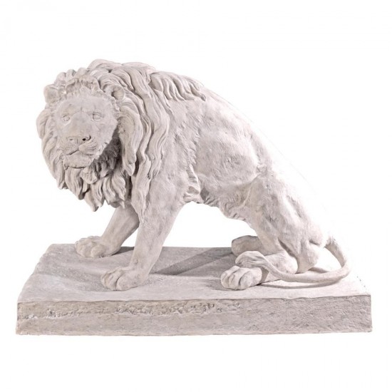 Design Toscano Kingsbury Garden Lion Looking Right