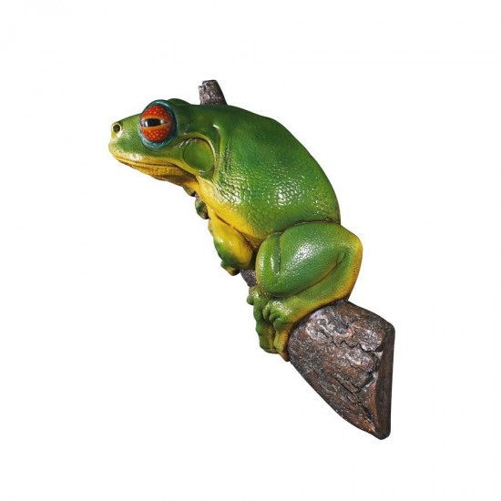 Design Toscano Red-Eyed Tree Frog Statue