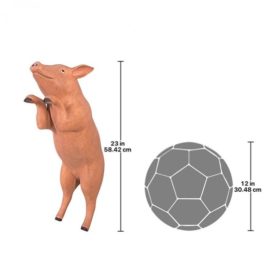 Design Toscano Hop Over Hog Pig Statue