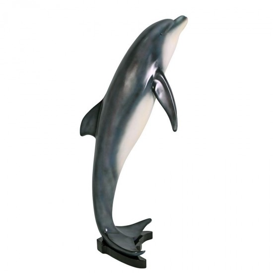 Design Toscano Large Leaping Sea Dolphin Statue