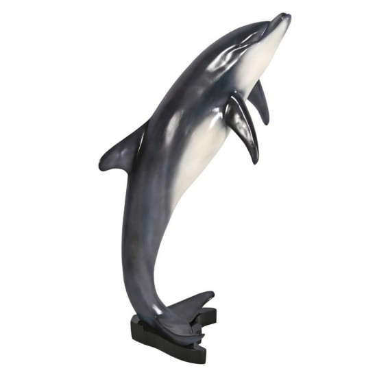 Design Toscano Medium Leaping Sea Dolphin Statue