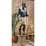 Design Toscano Egyptian Grand Ruler Anubis W/ Mount