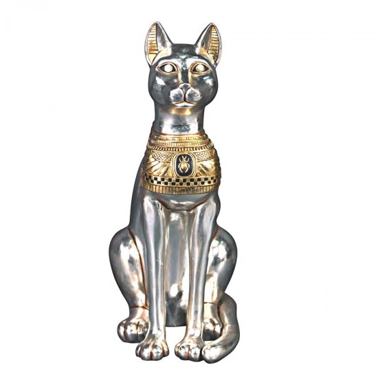 Design Toscano Large Egyptian Cat Goddess Bastet Statue