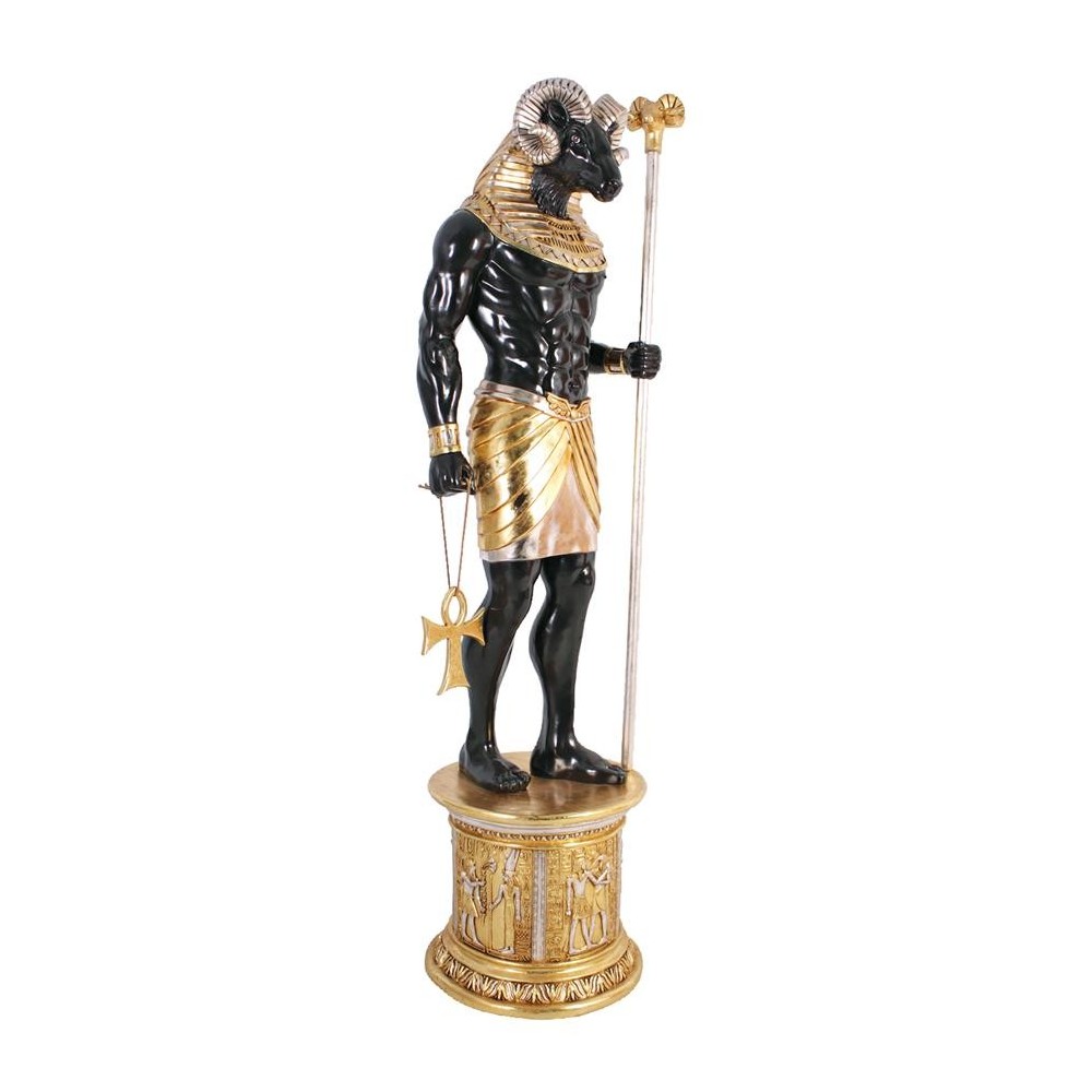 Design Toscano Egyptian Grand Ruler Khnum W/ Mount