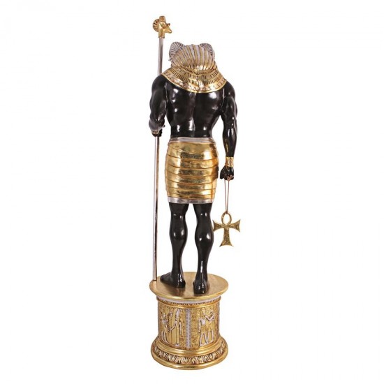 Design Toscano Egyptian Grand Ruler Khnum W/ Mount