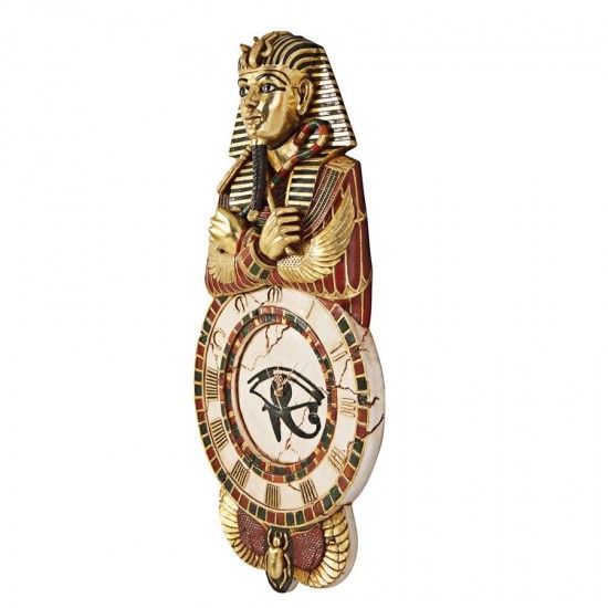 Design Toscano Medinet Habu Egyptian Wall Clock