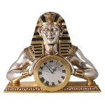 Design Toscano Temple Of Heliopolis Mantle Clock