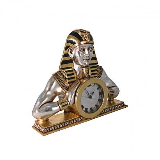 Design Toscano Temple Of Heliopolis Mantle Clock