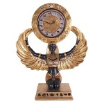 Design Toscano Egyptian Goddess Isis Clock