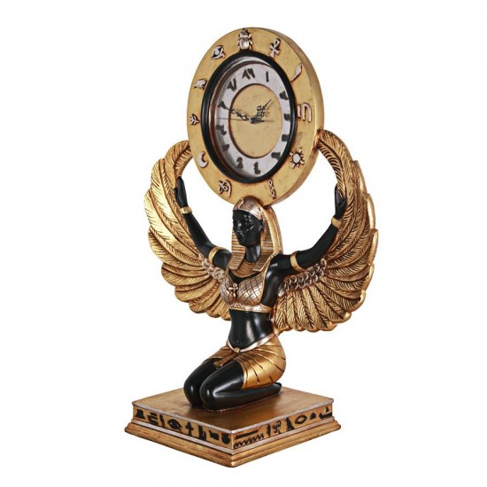Design Toscano Egyptian Goddess Isis Clock