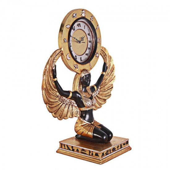 Design Toscano Egyptian Goddess Isis Clock