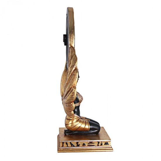 Design Toscano Egyptian Goddess Isis Clock