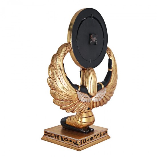 Design Toscano Egyptian Goddess Isis Clock