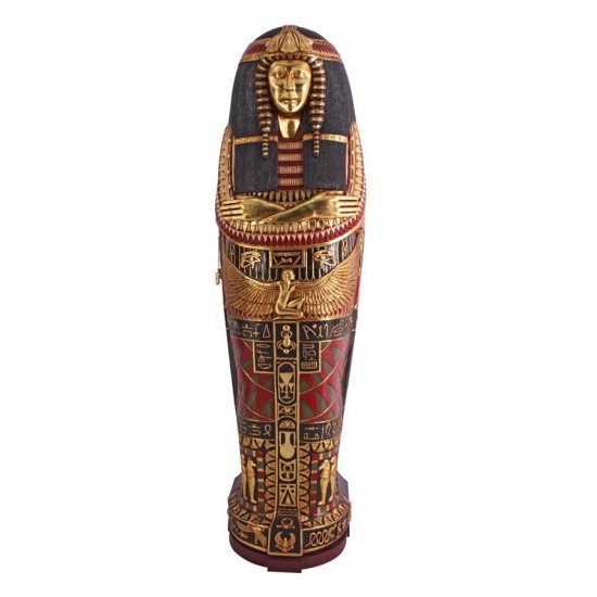 Design Toscano Queen Ankhesenamun Sarcophagus Cabinet