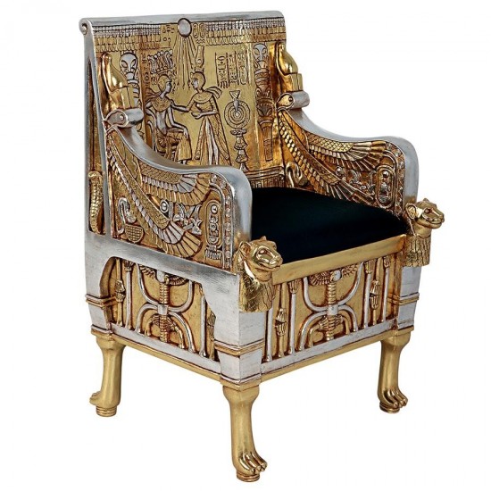 Design Toscano King Tut Egyptian Throne Chair