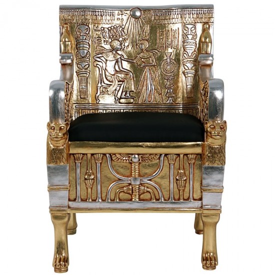 Design Toscano King Tut Egyptian Throne Chair