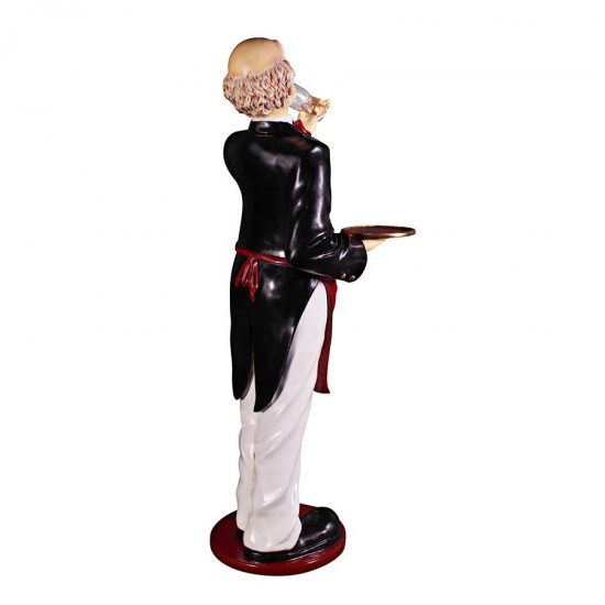 Design Toscano Sir Sommelier Grand Scale Statue