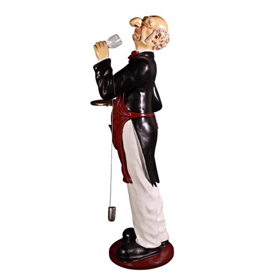 Design Toscano Sir Sommelier Grand Scale Statue