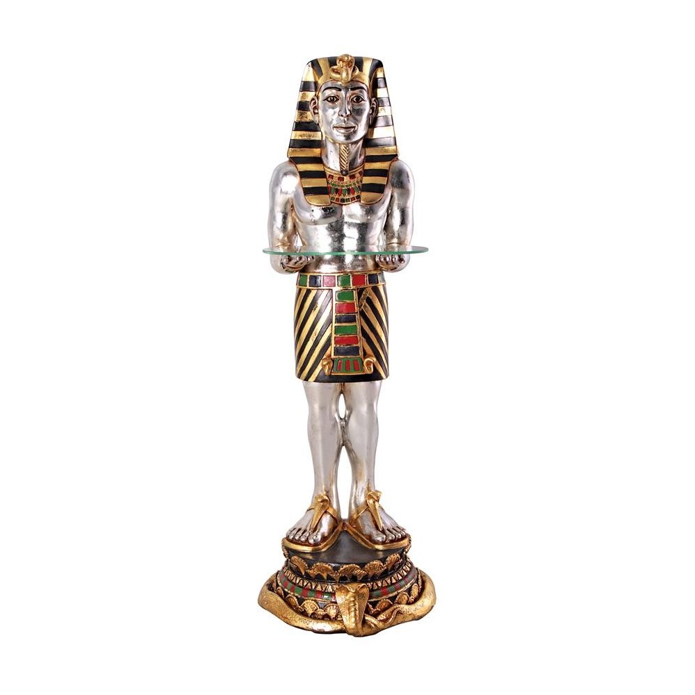 Design Toscano Egyptian Pharaohs Faithful Servant Table