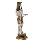 Design Toscano Egyptian Pharaohs Faithful Servant Table